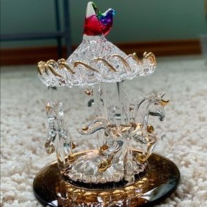 Horse Carousel Crystal